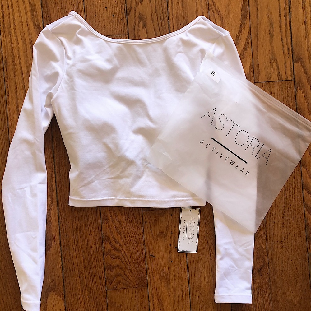 Astoria Activewear long sleeve crop workout shirt